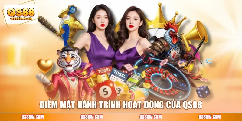 Điểm mặt hành trình hoạt động của QS88