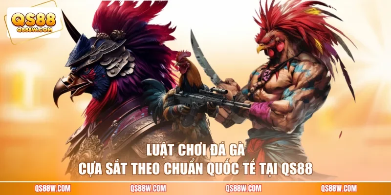 Luật chơi đá gà cựa sắt theo chuẩn quốc tế tại QS88